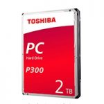 DD INTERNO TOSHIBA P300 3.5 2TB/SATA3/6GB/S /CACHE 64MB/7200RPM/P/PC