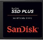 UNIDAD DE ESTADO SOLIDO SSD SANDISK PLUS 120GB 2.5 SATA3 7MM LECT.530/ESCR.310MBS