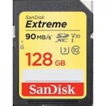 MEMORIA SANDISK 128GB SDXC EXTREM UHS-I 90MB/S 4K V30 CLASE 10